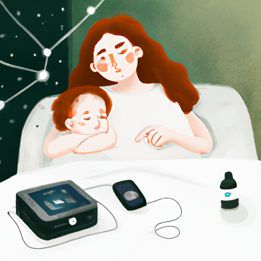 אם משתמשת במכשיר חכם כדי לנטר את דפוסי השינה של תינוקה.