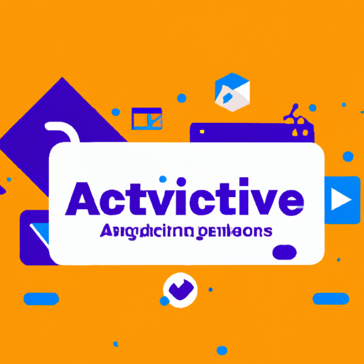 איור המציג את הלוגו של ActiveCampaign והשילוב שלו עם פלטפורמות דיגיטליות שונות.